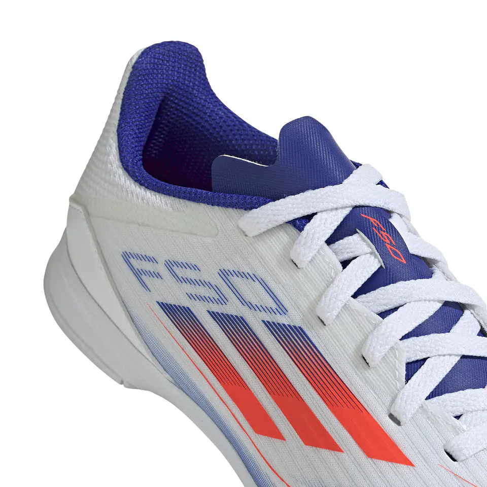 Zapato de Fútbol Niño Juvenil Blanco Adidas IF1372 4