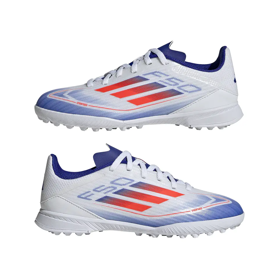 Zapato de Fútbol Niño Juvenil Blanco Adidas IF1372 5