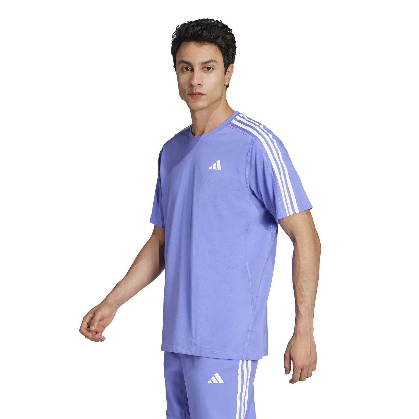 Polera Hombre Lila Adidas IV9957 1