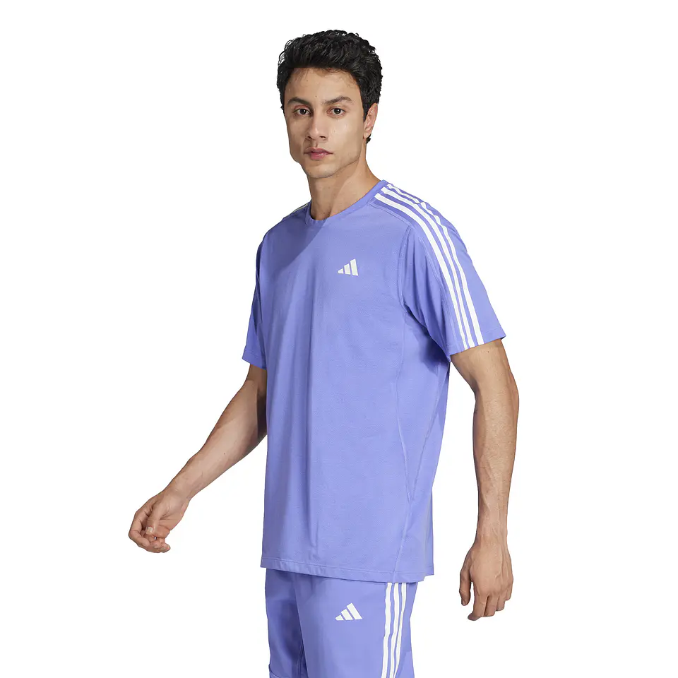 Polera Hombre Lila Adidas IV9957 1