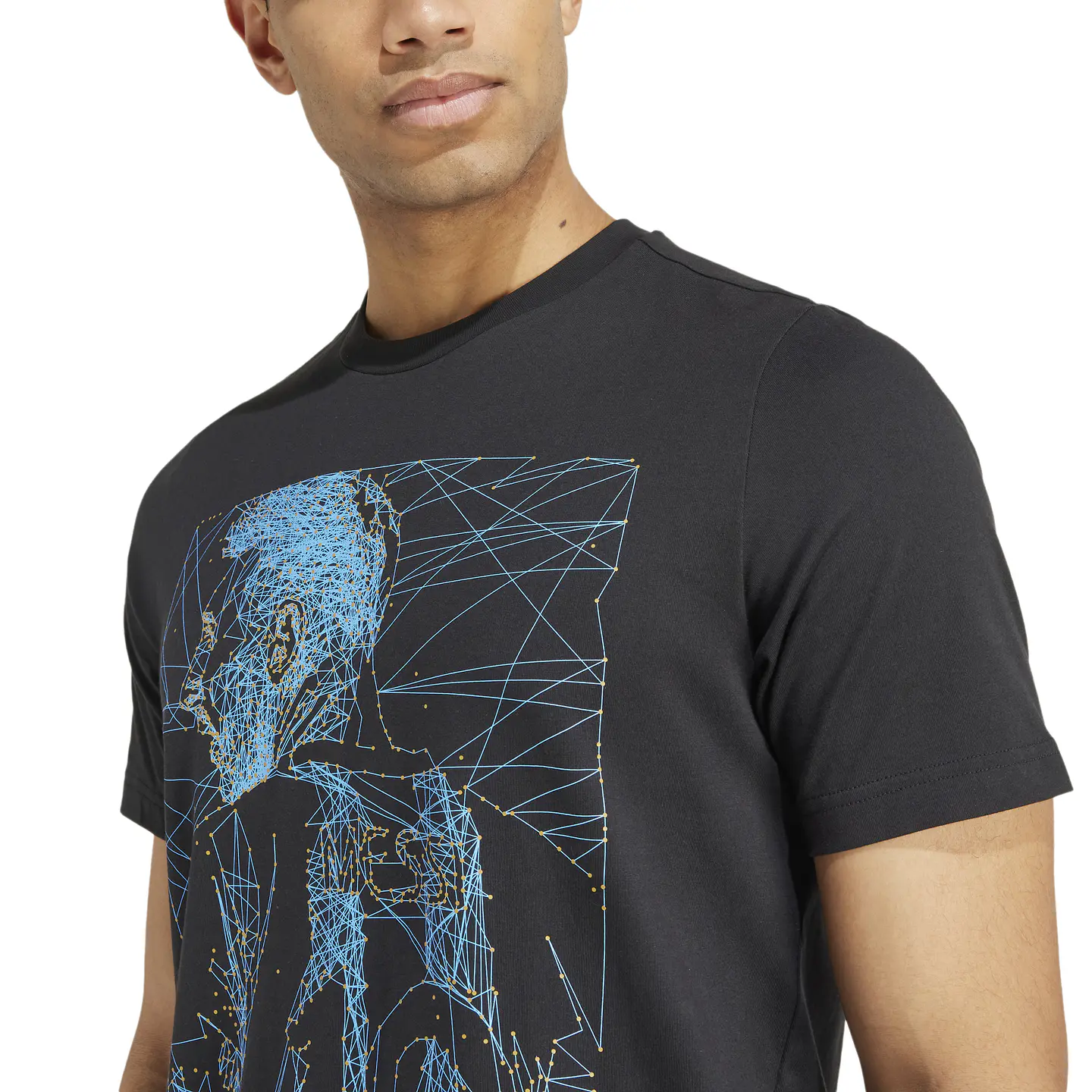 Polera Hombre Negra Adidas IW0176 3
