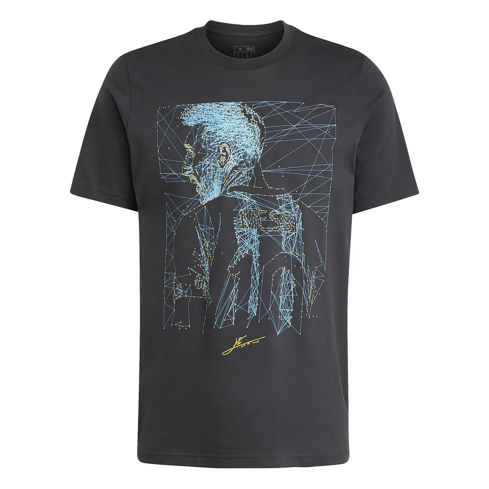 Polera Hombre Negra Adidas IW0176 5