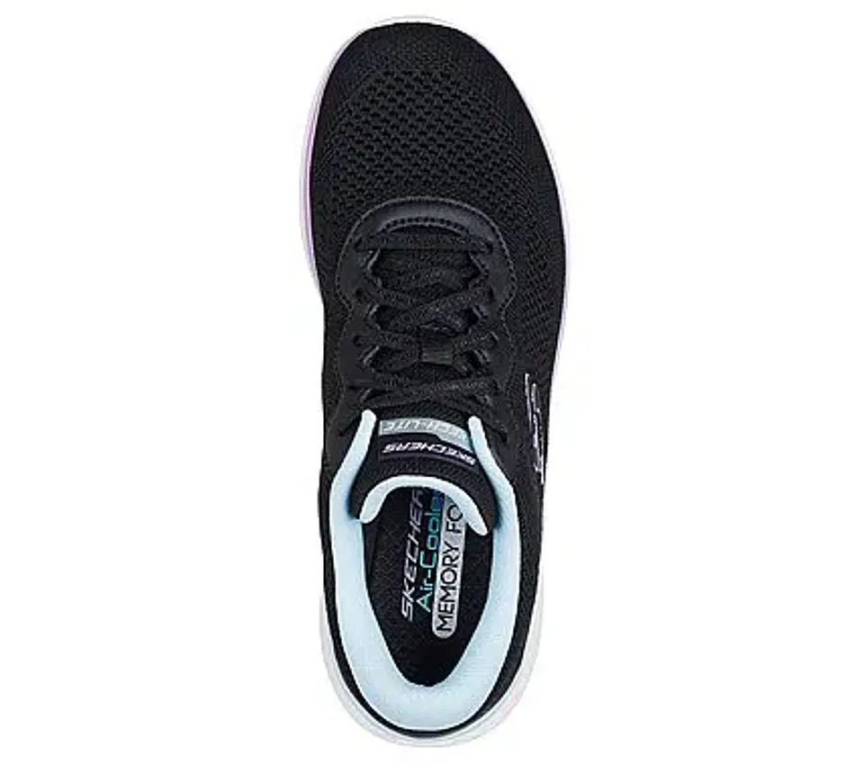 Zapatilla Mujer Negra Skechers 150019BKMT 3