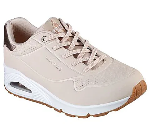 Zapatilla Mujer Crema Skechers 155196NAT