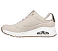 Zapatilla Mujer Crema Skechers 155196NAT - Miniatura 2