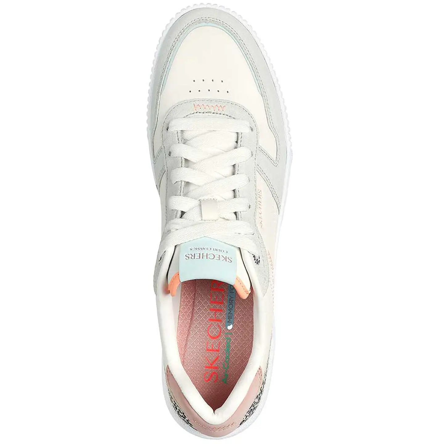 Zapatilla Mujer Crema Skechers 185091NTMT 3