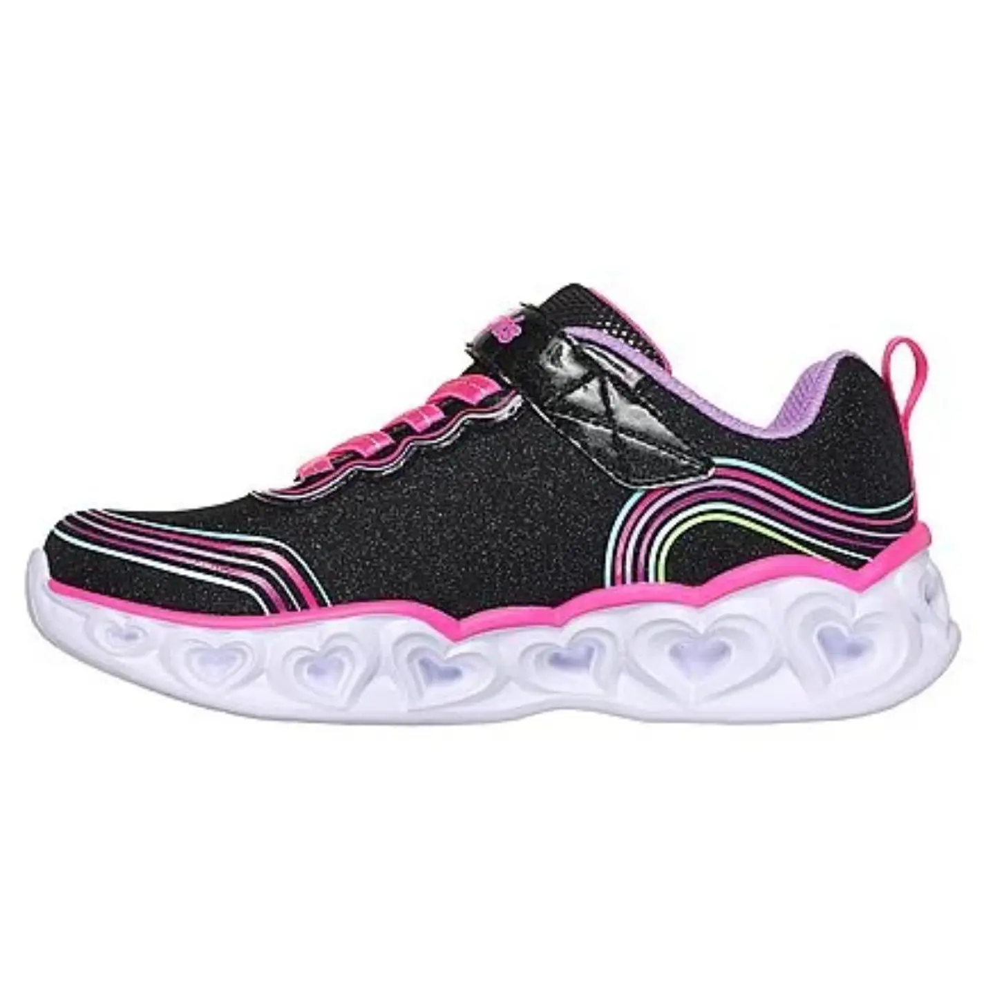 Zapatilla Niña Negra Skechers 302689LBKMT 2