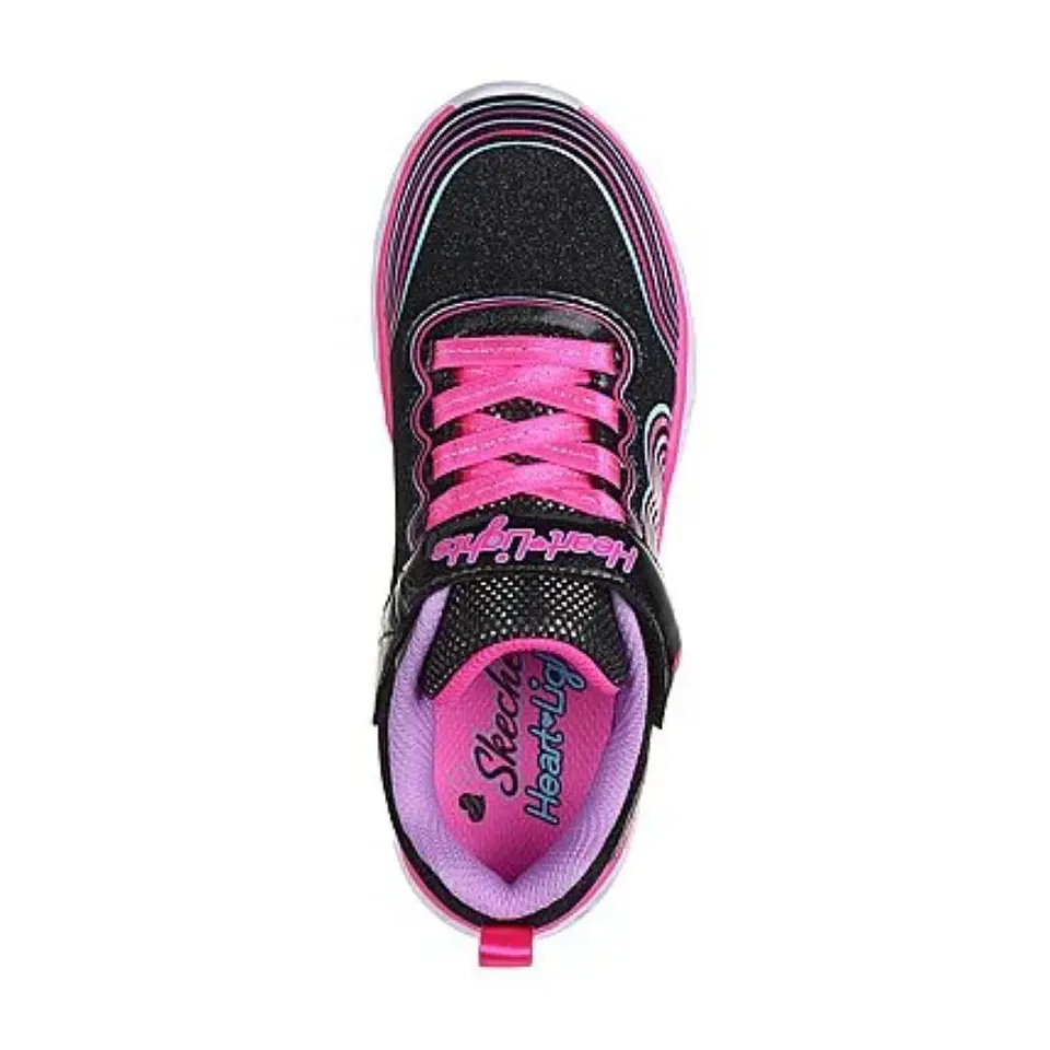 Zapatilla Niña Negra Skechers 302689LBKMT 3