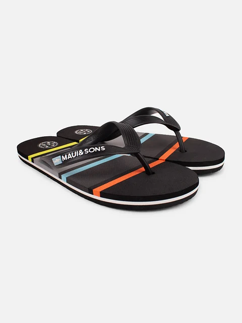 Sandalia Juvenil Negra Maui 5S2007-MV24
