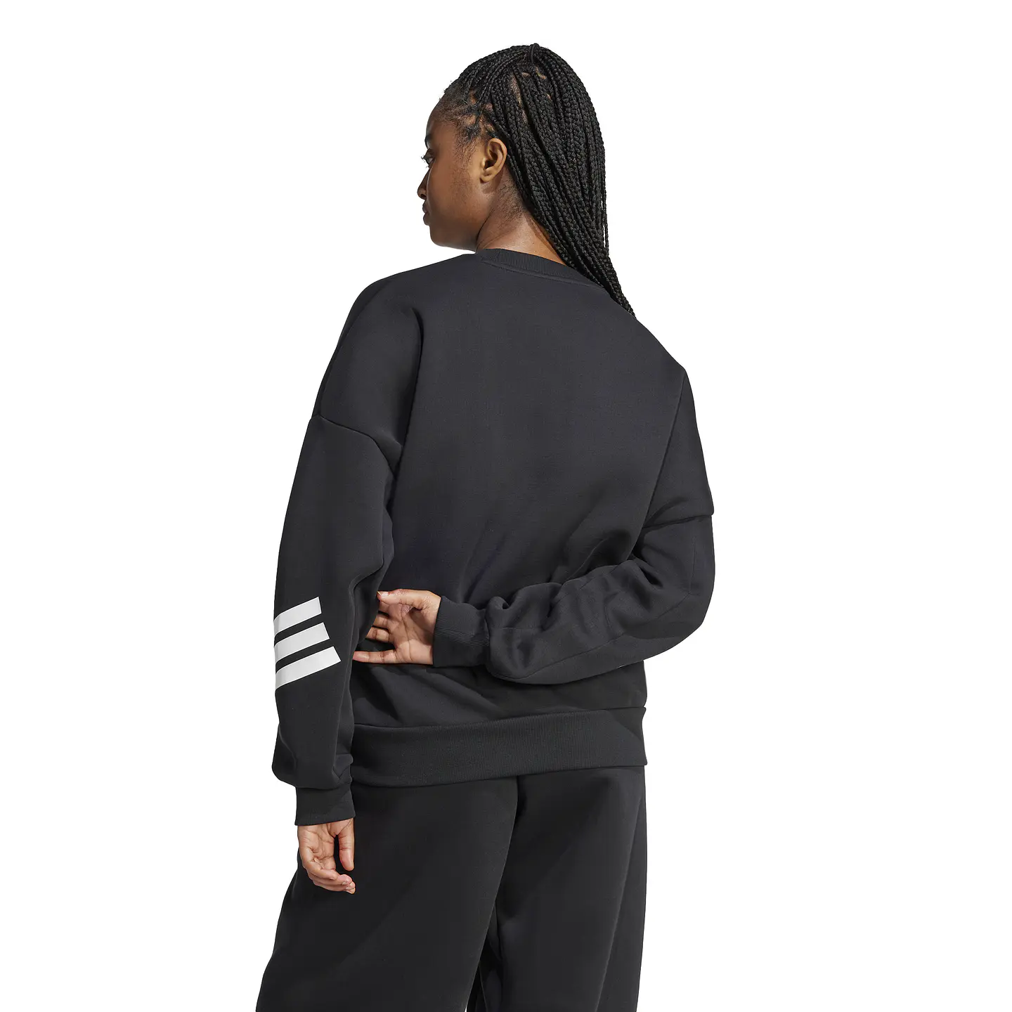 Polerón Mujer Negro Adidas JE0203 2