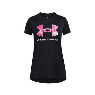 Polera Mujer Negra Under Armour 1377016-006