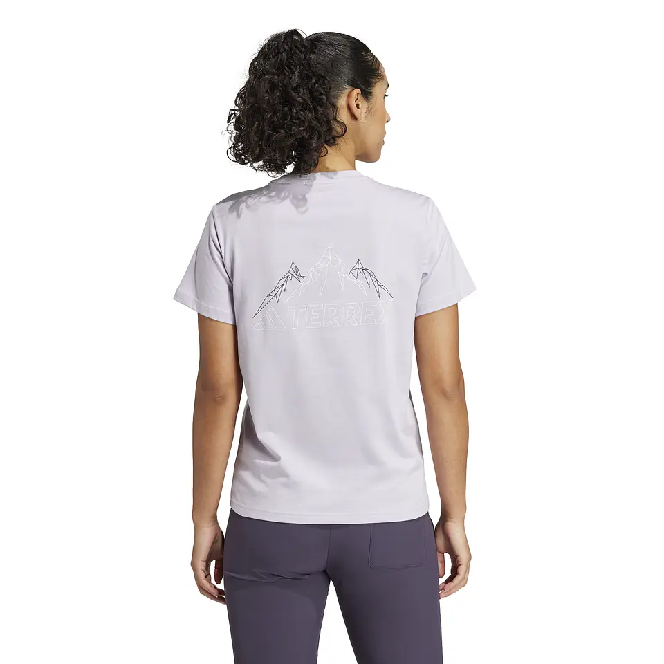 Polera Mujer Rosada Adidas IW2716 2