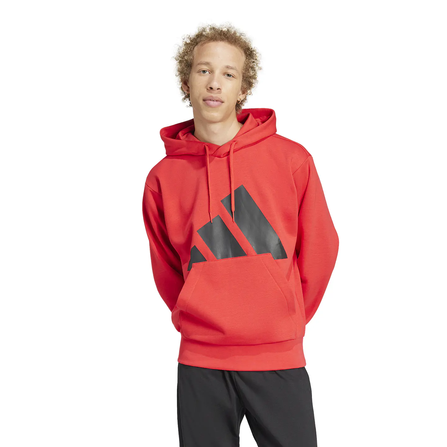 Polerón Hombre Rojo Adidas JE8886 1