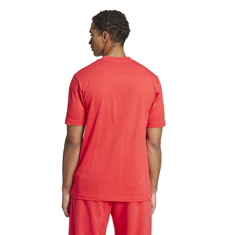 Polera Hombre Roja Adidas JE8934