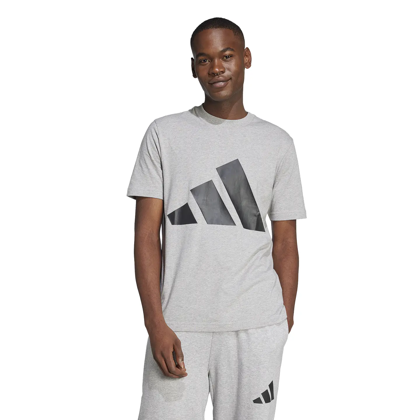 Polera Hombre Blanca Adidas JE8948 1