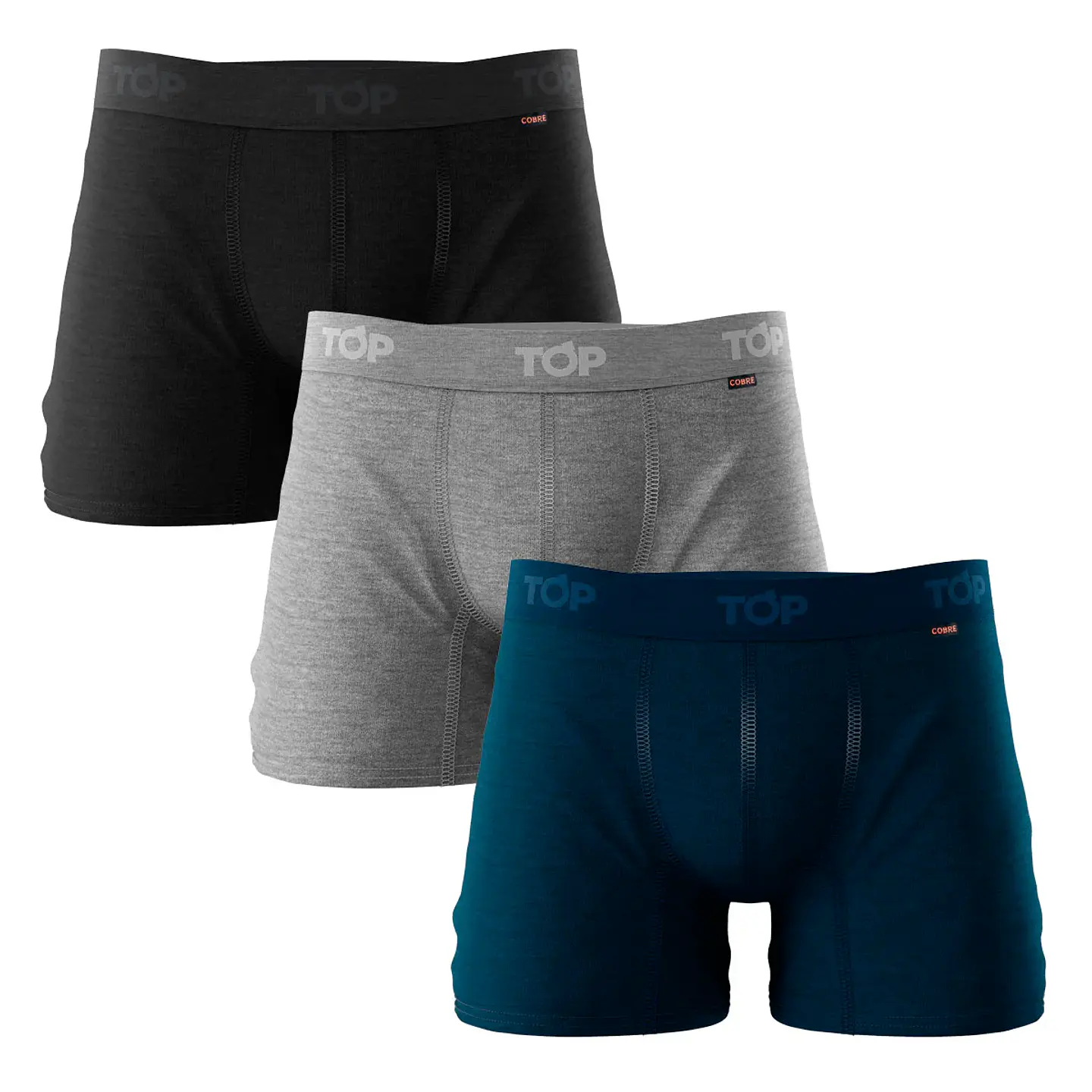 Boxer Hombre Cobre Colores Surtidos Top 208ACOBP3 3