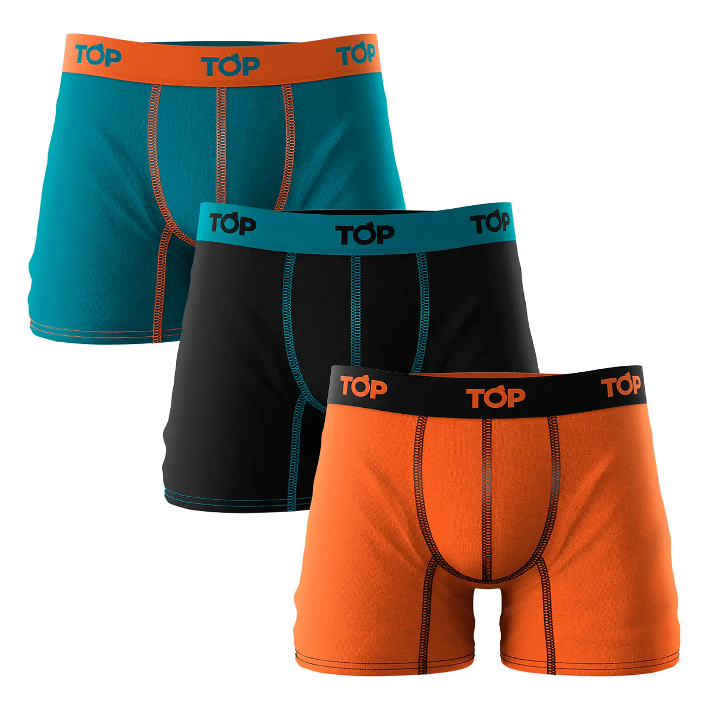Boxer Hombre Multicolor Top 209MP/3 1