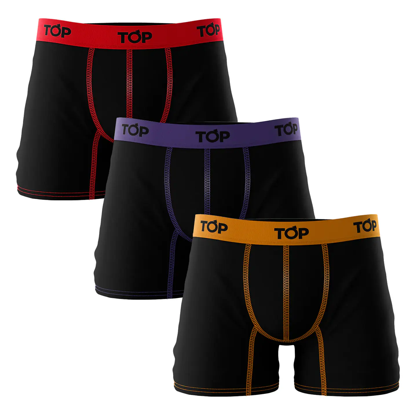 Boxer Hombre Multicolor Top 209MP/3 3