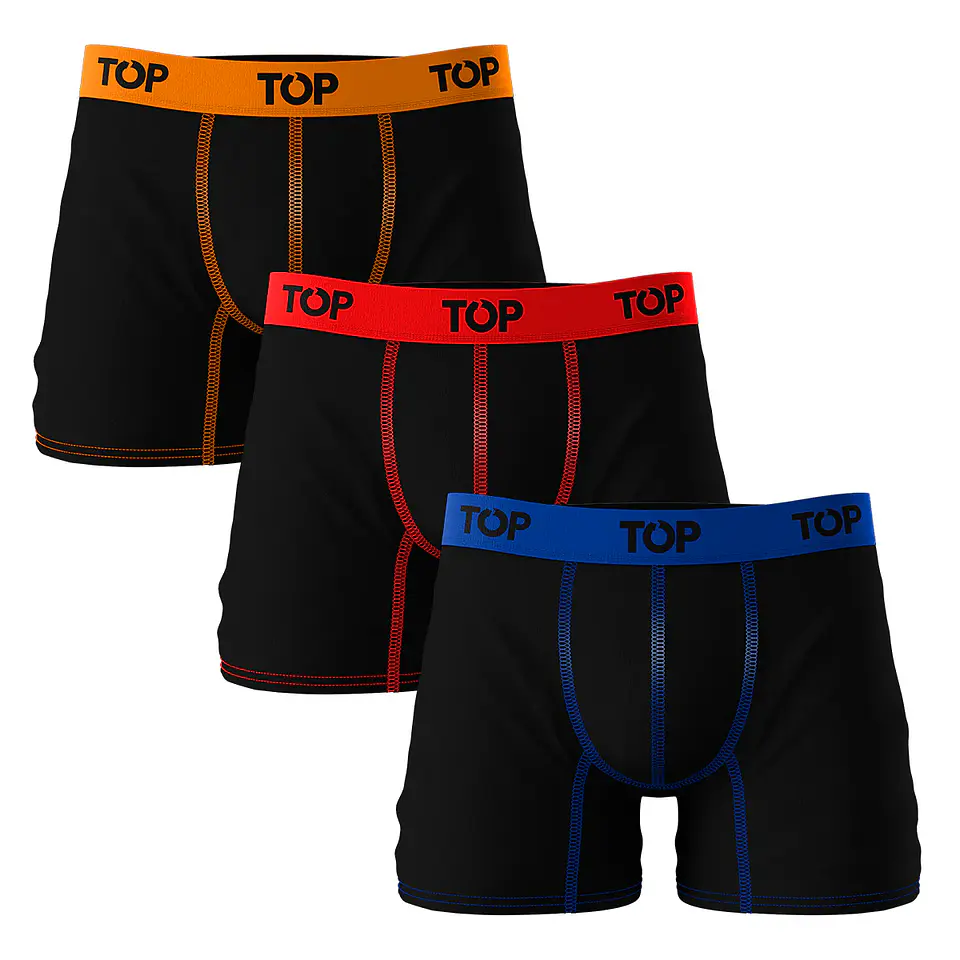 Boxer Hombre Multicolor Top 209MP/3 4