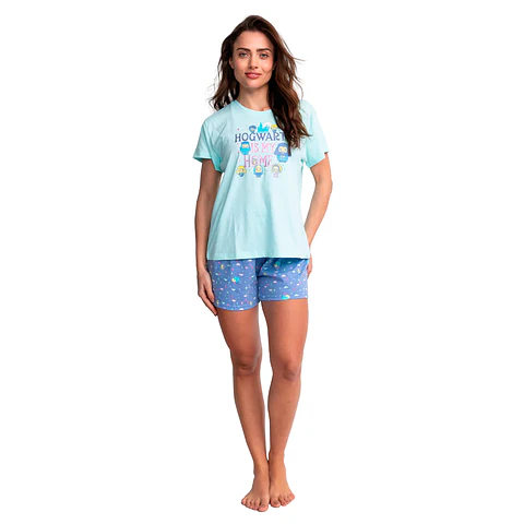 Pijama Mujer Algodón Harry Potter Multicolor Top M251AVHPT