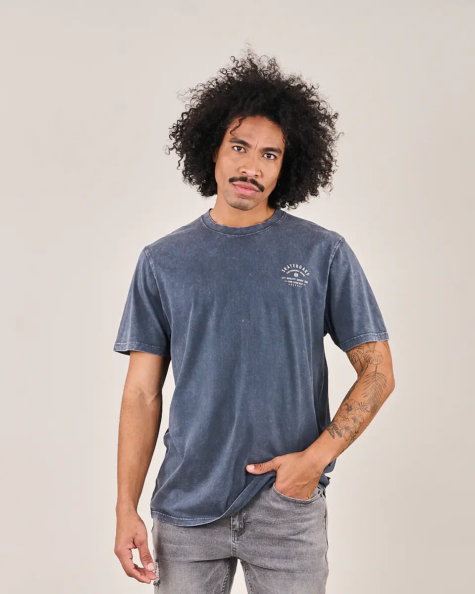 Polera Hombre Gris Polemic-CPaz VV1752 1