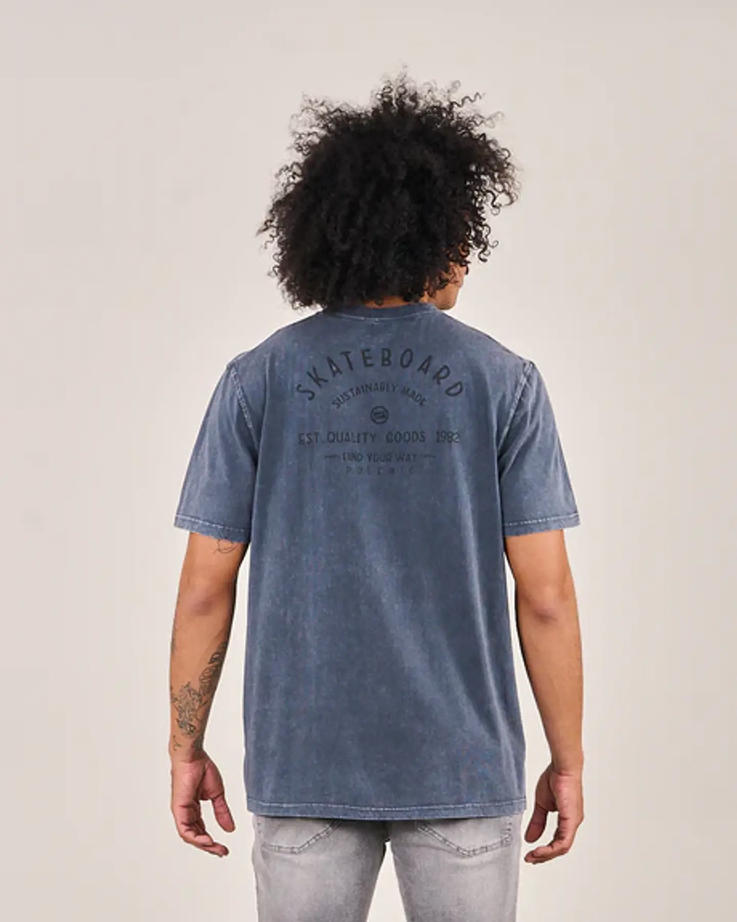 Polera Hombre Gris Polemic-CPaz VV1752 2