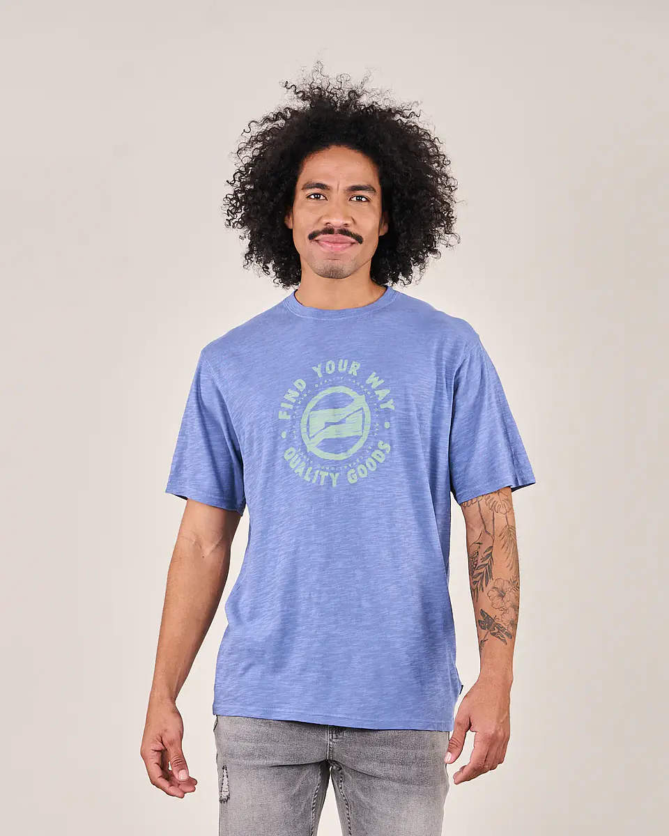 Polera Hombre Azul Polemic-CPaz VV1757 1
