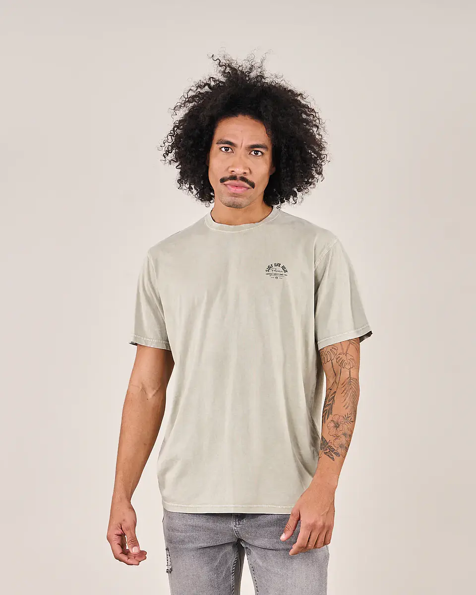 Polera Hombre Verde Polemic-CPaz VV1759 1