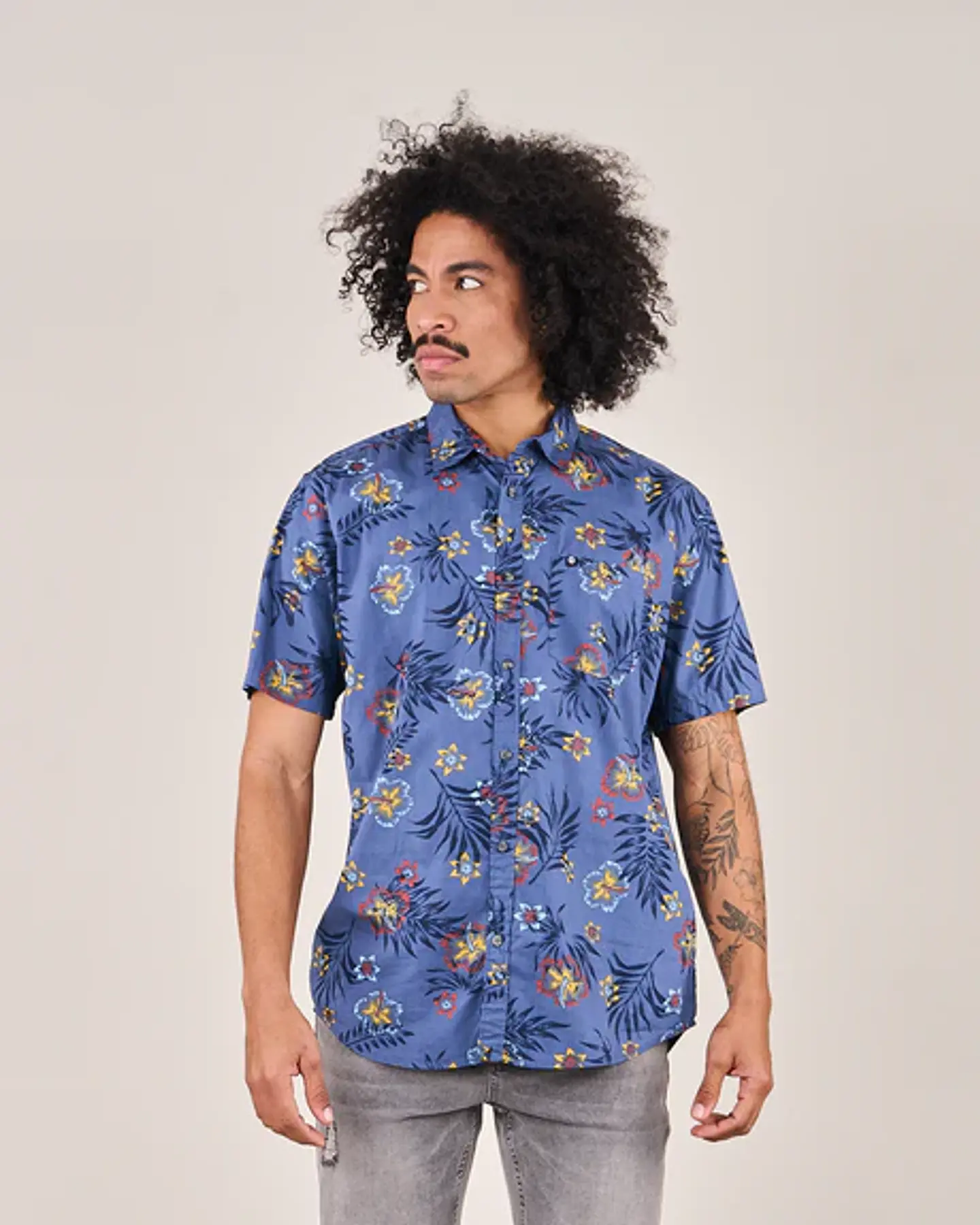 Camisa Hombre Multicolor Polemic-CPaz VV5770 2