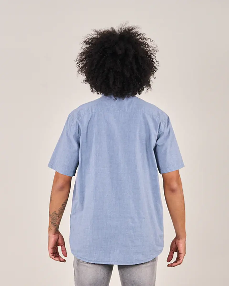 Camisa Hombre Azul Polemic-CPaz VV5772 2