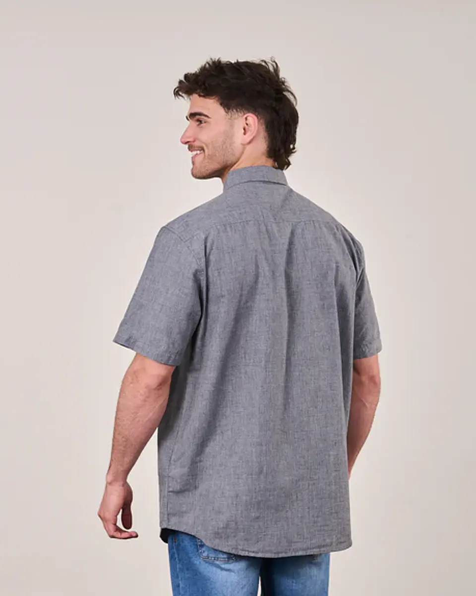 Camisa Hombre Gris Polemic-CPaz VV5772 2