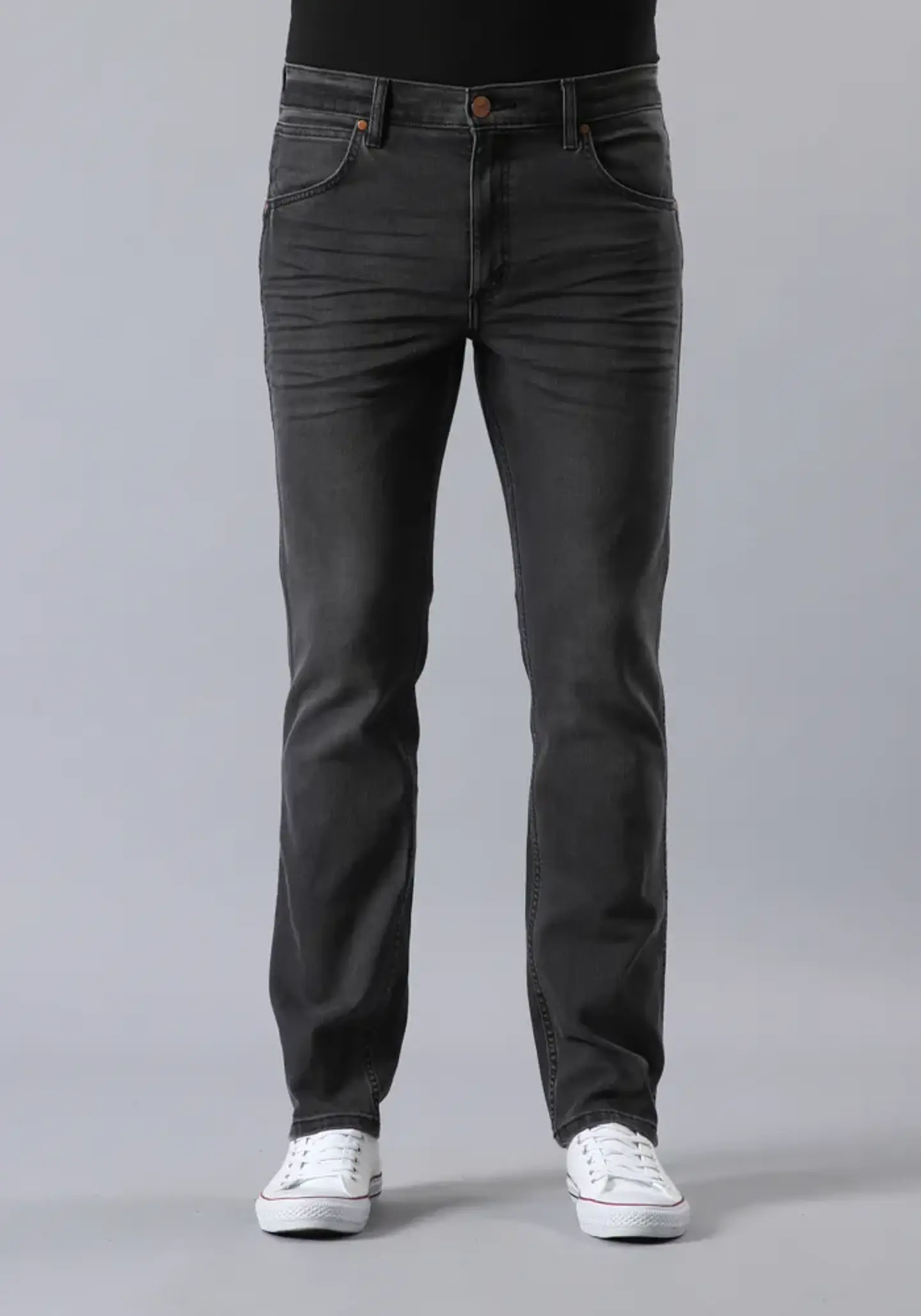 Jeans Hombre Negro Wrangler 143606 1