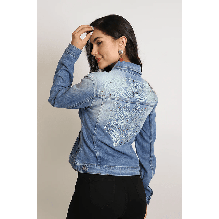 Chaqueta Mujer Celeste Amalia 4676 2