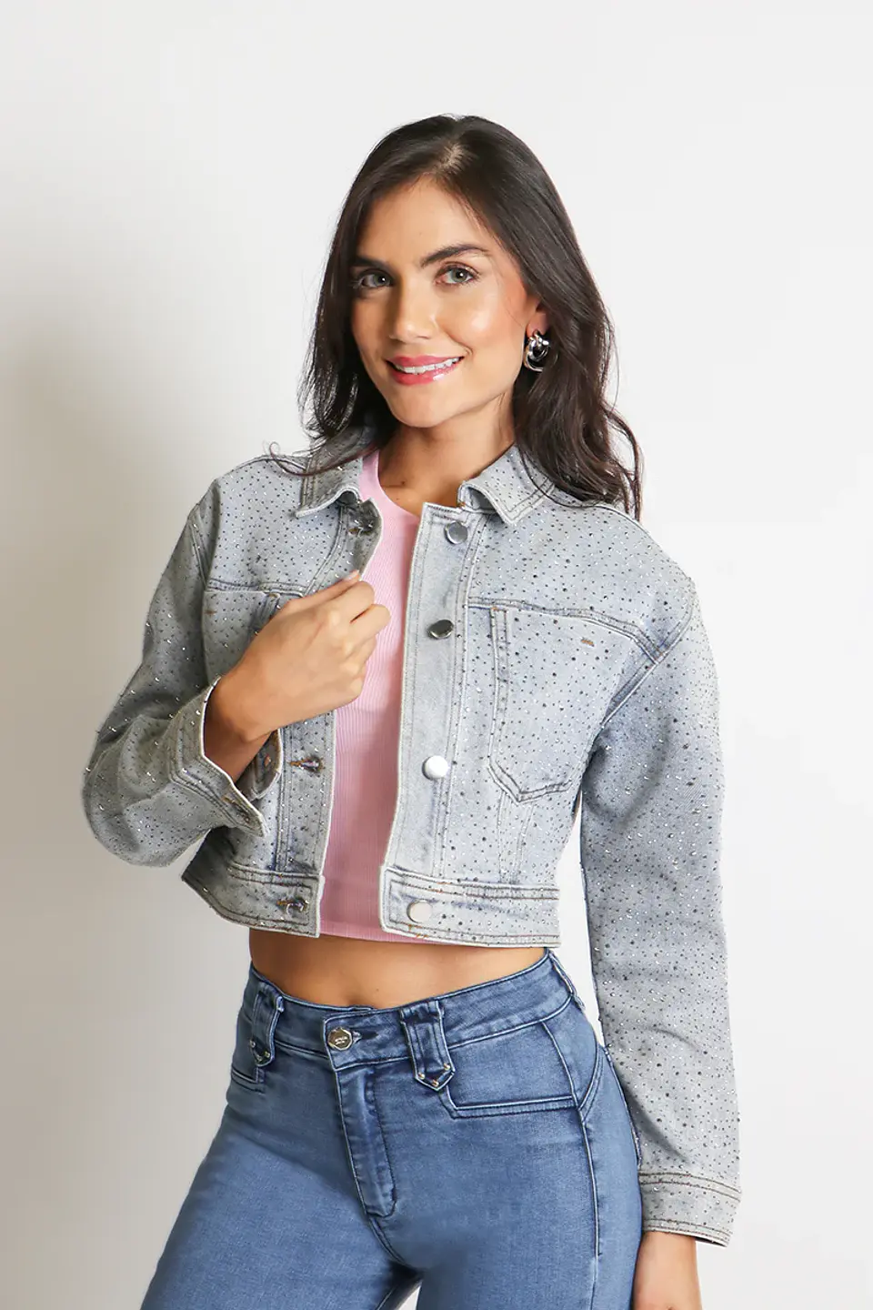 Chaqueta Mujer Celeste Amalia 4768 1