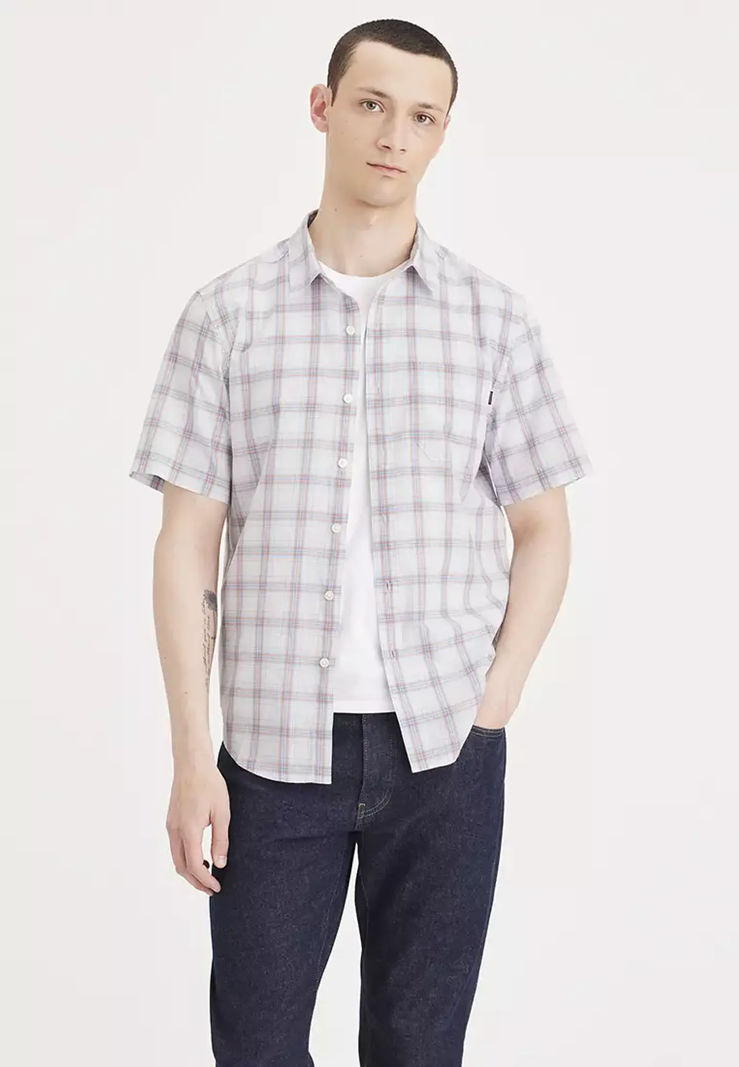 Camisa Hombre Blanca Dockers 55769-0270 1