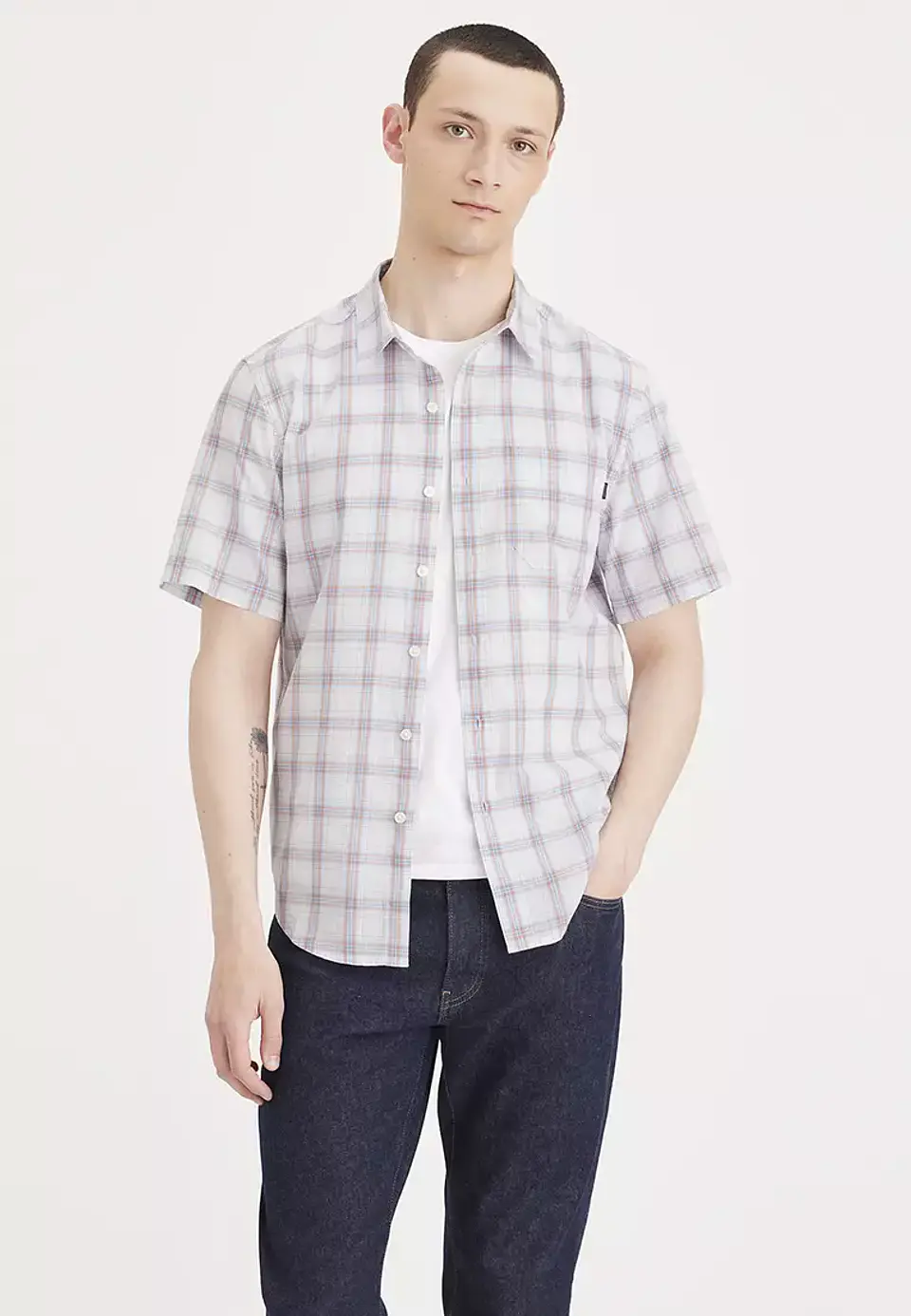 Camisa Hombre Blanca Dockers 55769-0270 1