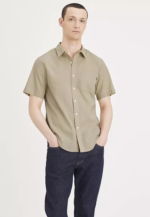 Camisa Hombre Caqui Dockers 55769-0264