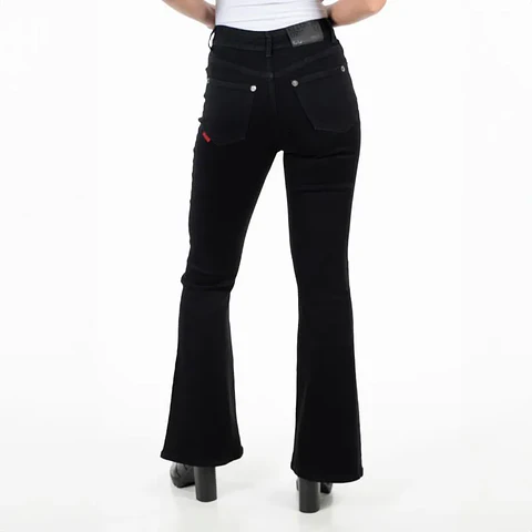 Jeans Mujer Negro Ellus AF051026