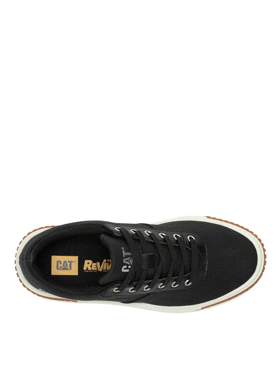 Zapatilla Mujer Negra Cat P312155-N12 4