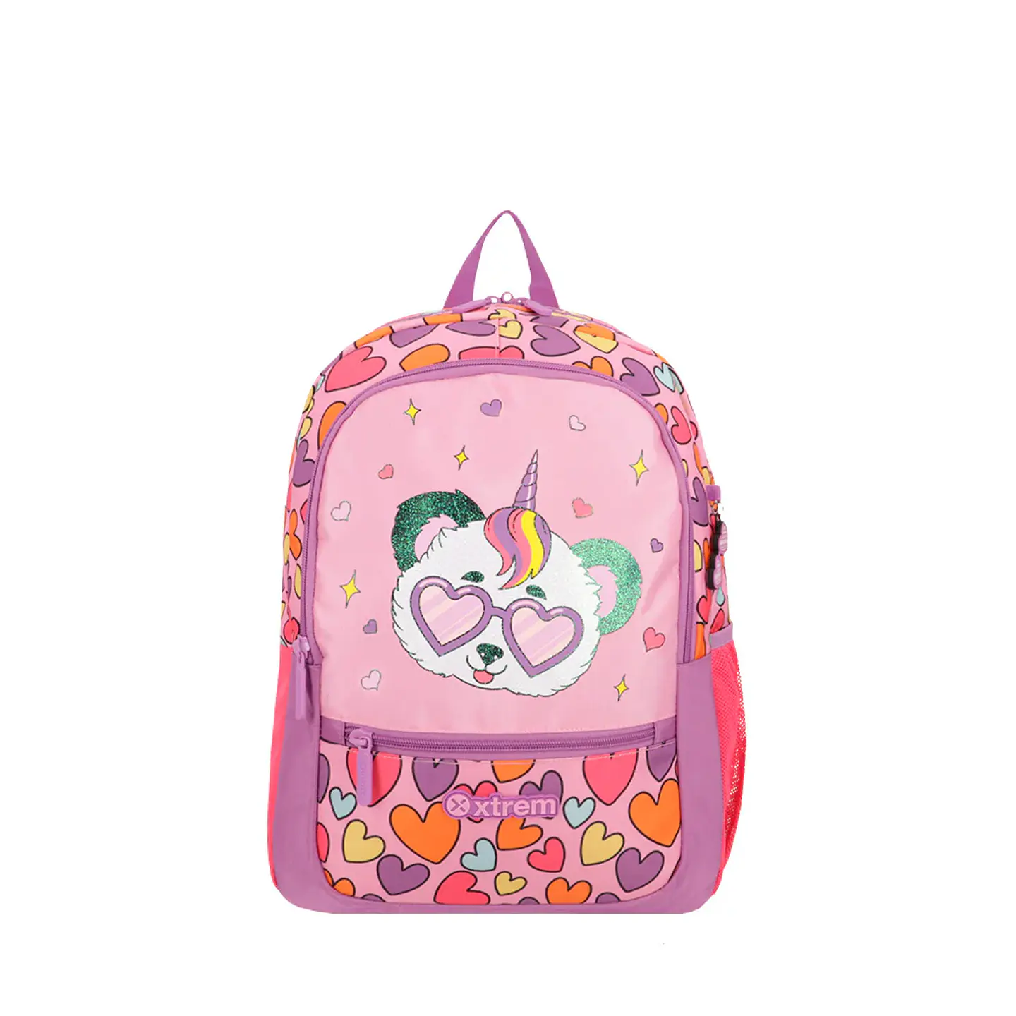 Mochila Corazones Multicolor Saxoline 155110A4461CNU 1