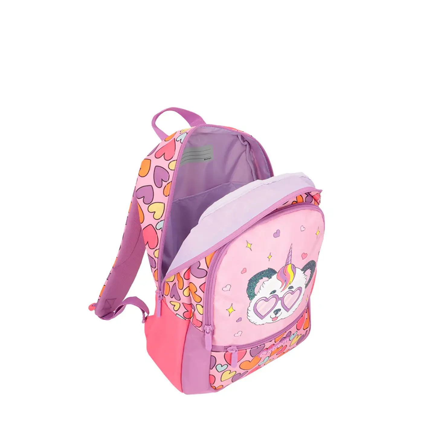 Mochila Corazones Multicolor Saxoline 155110A4461CNU 4