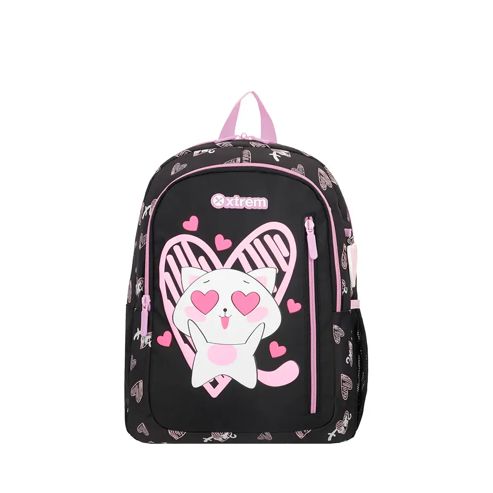 Mochila Gato Negra Saxoline 155110D0941CNU 1