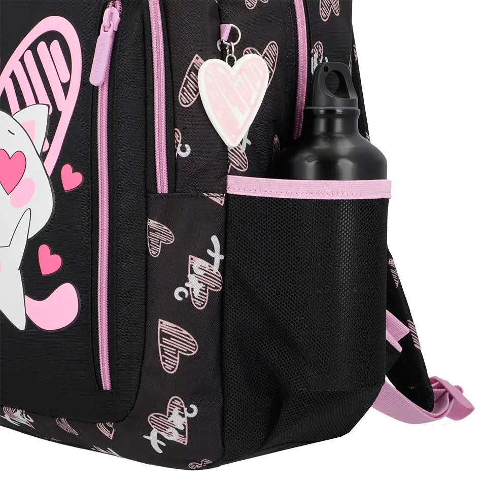 Mochila Gato Negra Saxoline 155110D0941CNU 4