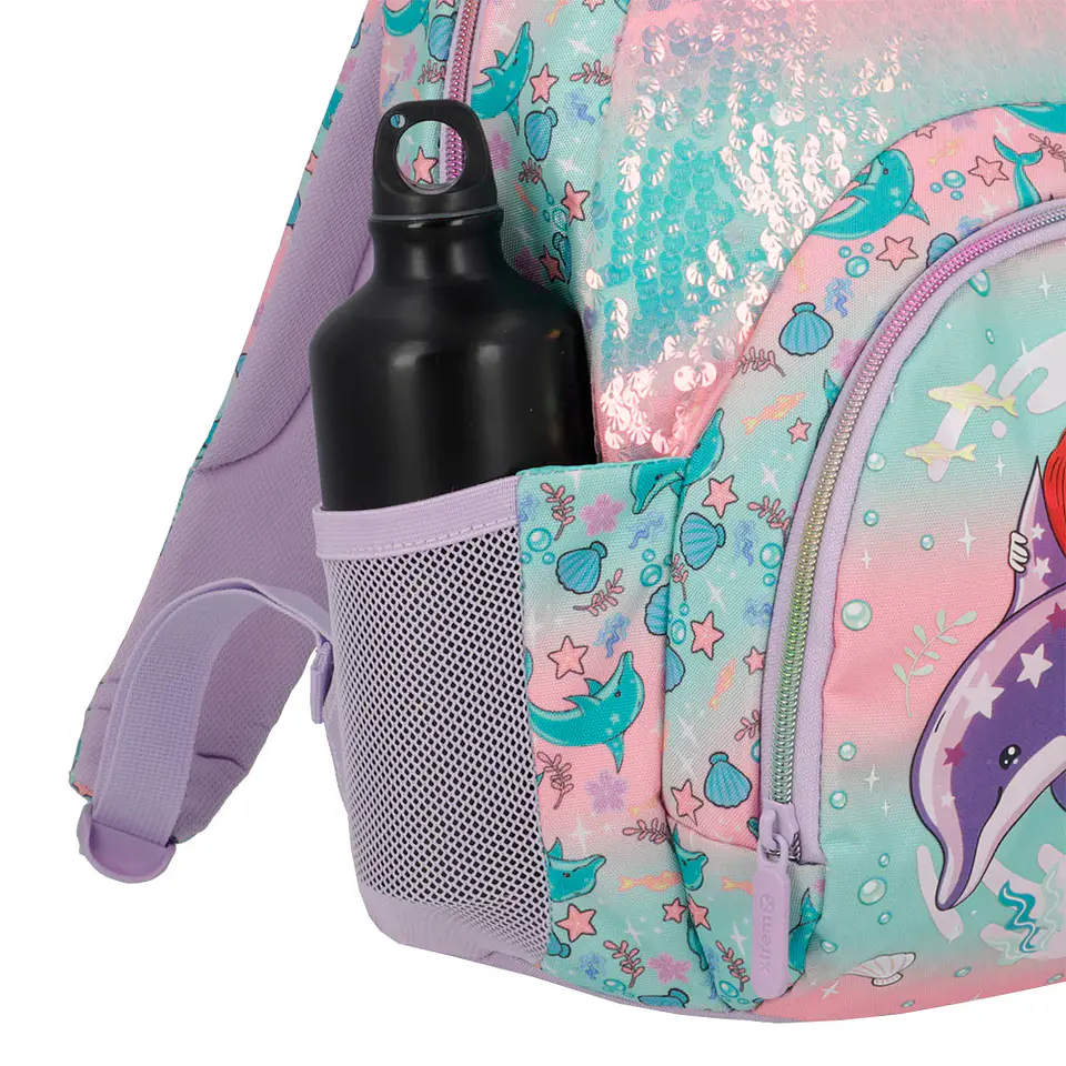 Mochila Sirenita Lila Saxoline 155111A4161CNU 4