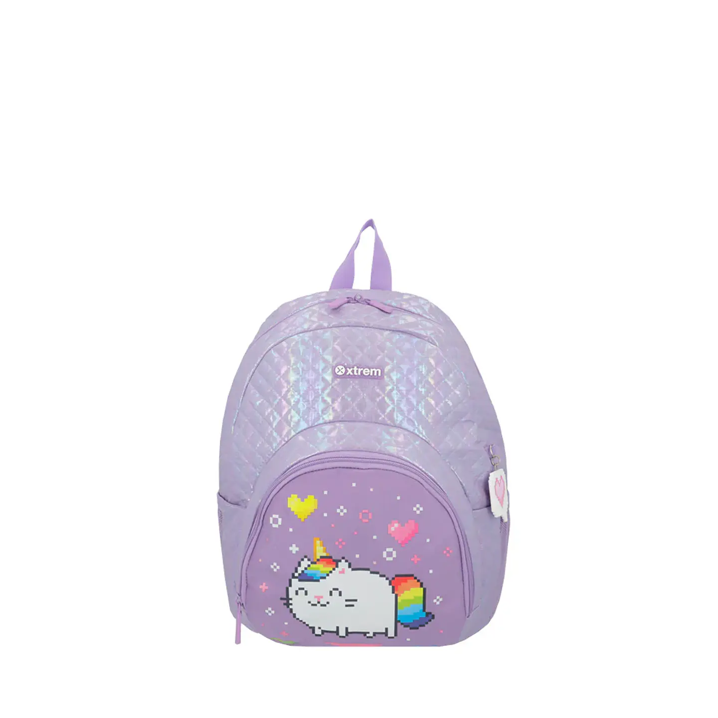 Mochila Gato Lila Saxoline 155111A4451CNU 1