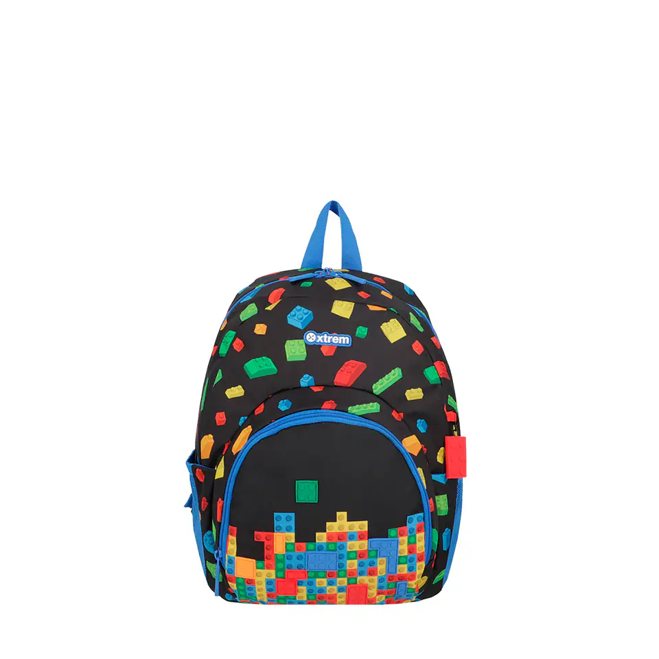 Mochila Bloques Negra Saxoline 155111A6651CNU 1