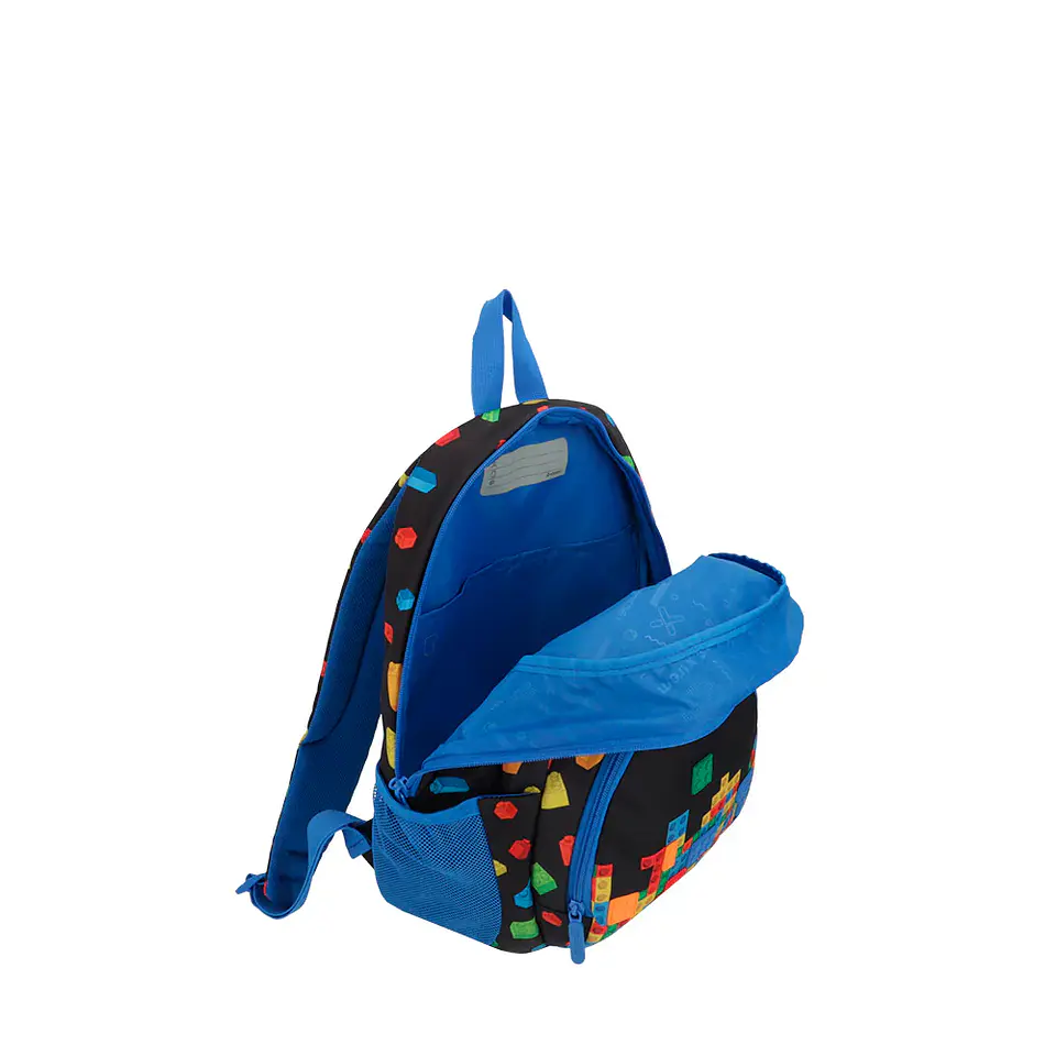 Mochila Bloques Negra Saxoline 155111A6651CNU 3