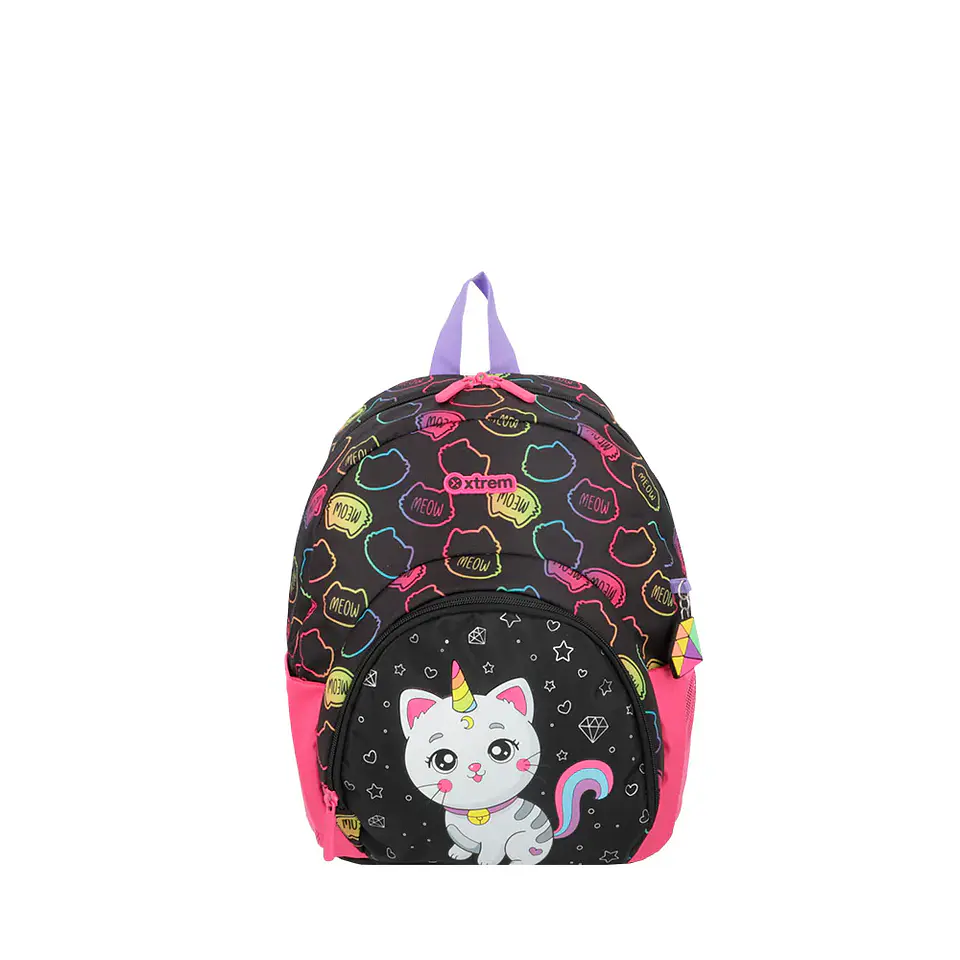 Mochila Gato Negra Saxoline 155111D0941CNU 1
