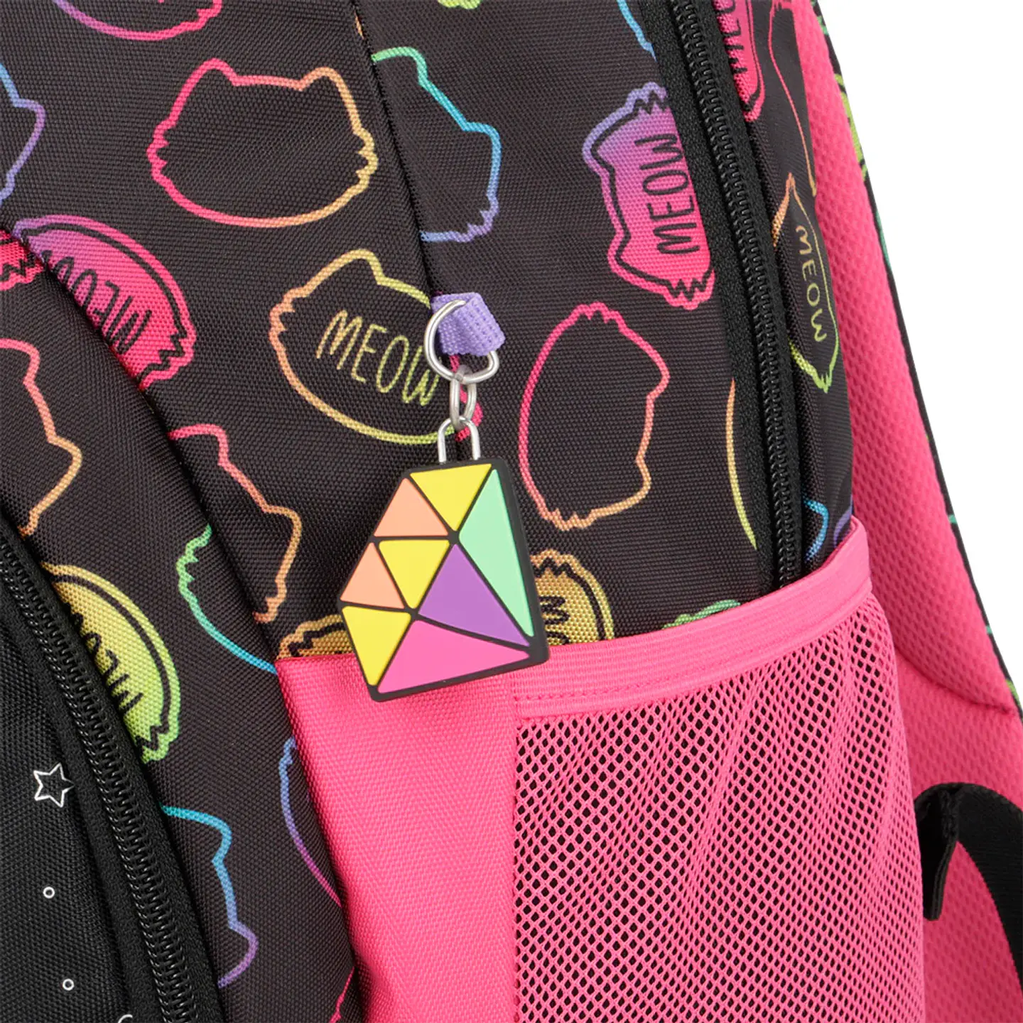 Mochila Gato Negra Saxoline 155111D0941CNU 4