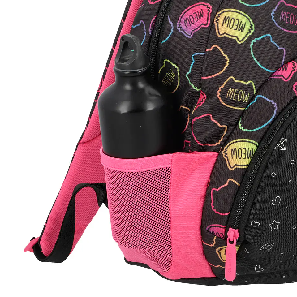 Mochila Gato Negra Saxoline 155111D0941CNU 5